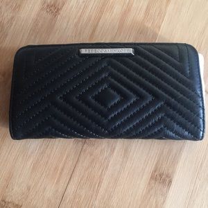 Rebecca Minkoff quilted snap wallet